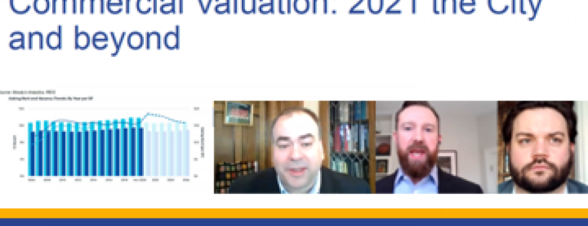 Cook County Assessor leadership presented about commercial valuation.